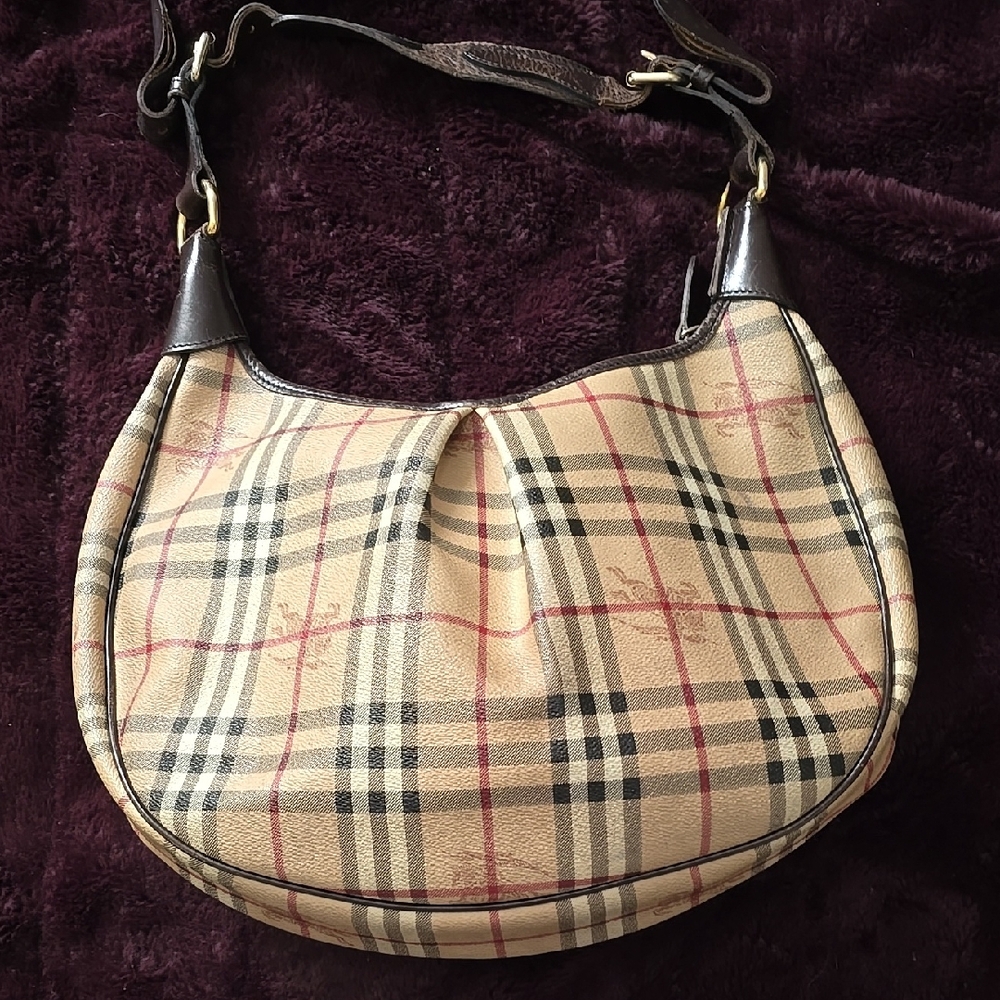 Burberry Tan Plaid Women's Bag